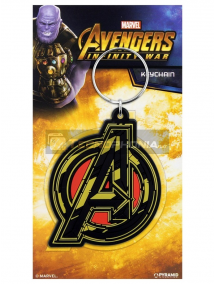 Llavero de goma Marvel Los Vengadores logo