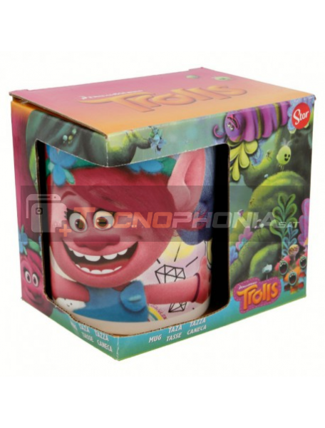 Taza cerámica 325ML Trolls 8412497413355