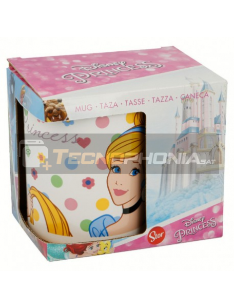 Taza cerámica 325ML Princesas Disney - Flowers 8412497766277