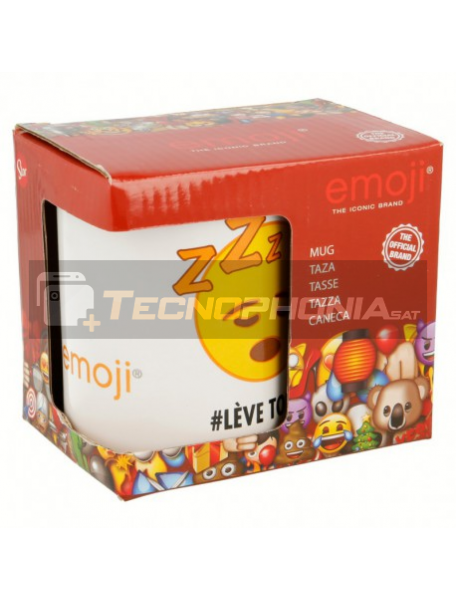 Taza cerámica 325ML Emoji - Leve Top 8412497947485