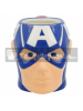 Taza cerámica 3D 420ML Capitán América cabeza 8412497909889