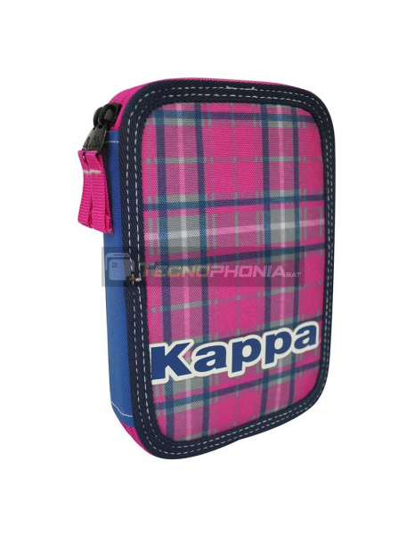 Estuche Kappa Tartan doble