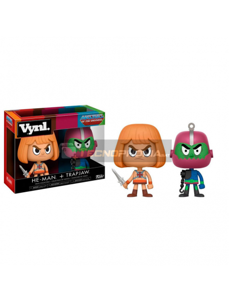 Set de figuras Funko Vynl Masters Of The Universe He-Man y Trapjaw