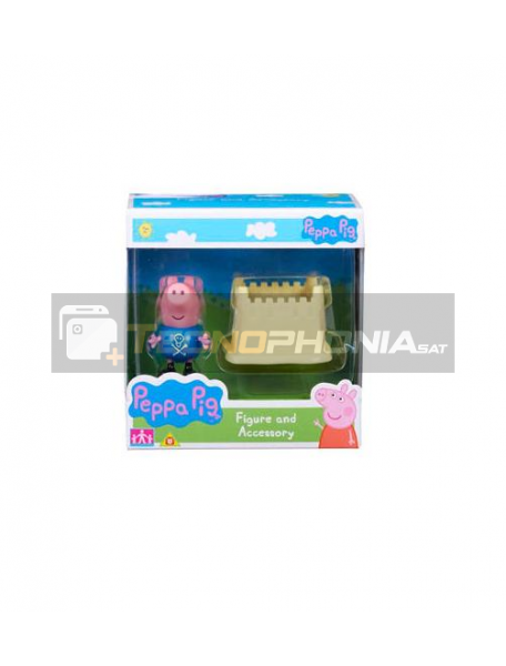 Figura Peppa Pig - Geroge Piig castillo