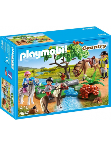 Playmobil - 6947 Paseo de ponis en el campo
