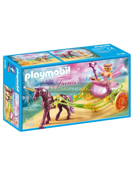 Playmobil - 9136 Hada flor con carro