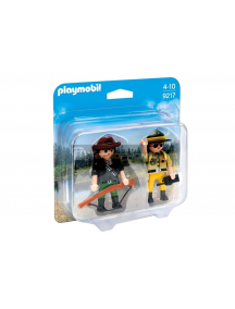 Playmobil - 9217 Ranger y cazador furtivo