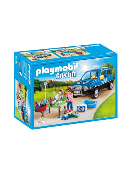 Playmobil - 9278 Coche lavandería de perros