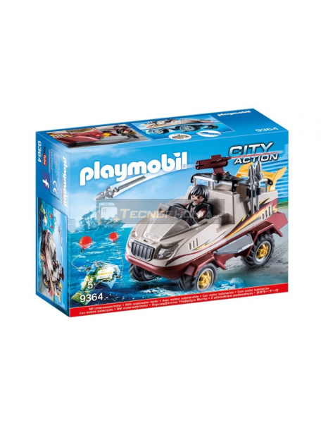 Playmobil - 9364 Coche anfibio