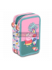 Estuche 3 cremalleras Peppa Pig