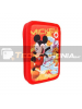 Estuche doble cremallera Mickey Mouse