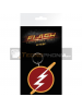 Llavero de goma DC Flash logo