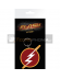 Llavero de goma DC Flash logo