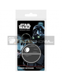 Llavero de goma Star Wars Rougue Death Star