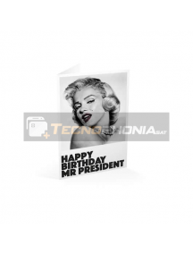 Tarjeta de felicitación Happy Birthday MR. President