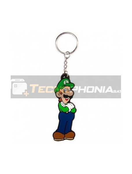 Llavero de goma Nintendo - Luigi