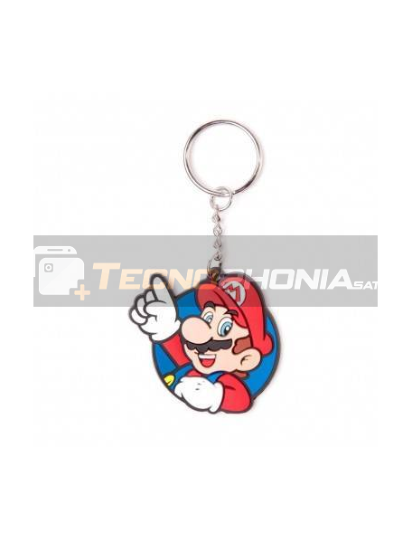 Llavero de goma Nintendo - Mario It's me!
