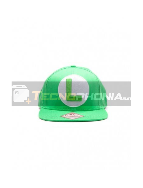 Gorra Nintendo - Luigi logo verde