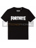 Camiseta infantil Fortnite Logo negra 16 años 176cm 