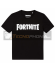 Camiseta infantil Fortnite Logo negra 16 años 176cm 