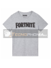 Camiseta Fortnite Talla S Logo gris