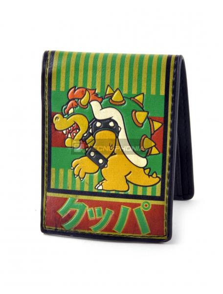 Cartera doble Nintendo - Bowser Kanki