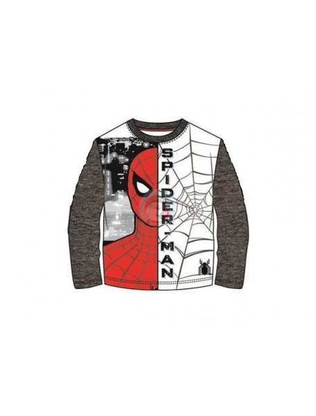 Camiseta manga larga niño Spider-man cara - tela de araña T.116 6 años