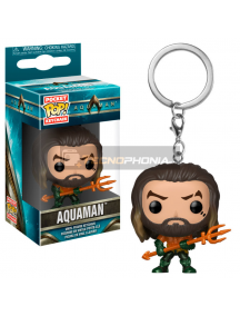 Llavero Pocket POP! DC Comics Aquaman Arthur Curry in Hero Suit