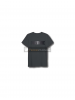 Camiseta Fortnite logo degradado negra Talla S