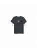 Camiseta Fortnite logo degradado negra Talla L