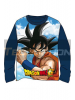 Camiseta niño manga larga Dragon Ball Z azul marino T14