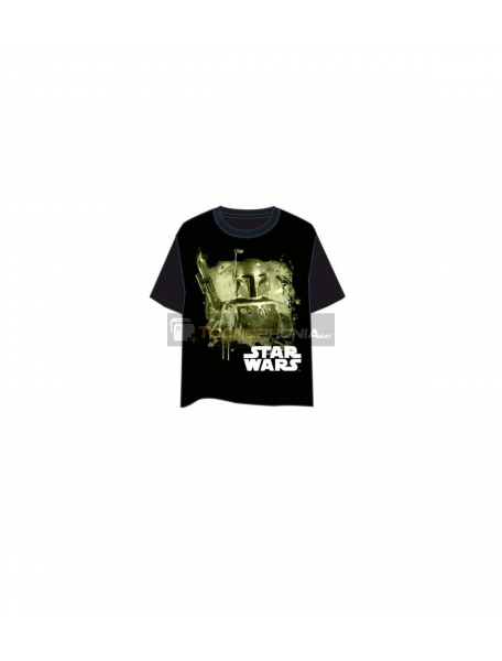 Camiseta manga corta Star Wars Boba Fett Talla M