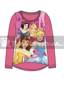 Camiseta niña manga larga Princesas Disney Talla 2