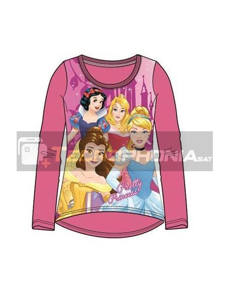 Camiseta niña manga larga Princesas Disney Talla 4