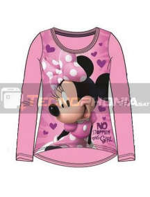 Camiseta niña manga larga Minnie - No stopping this girl Talla 8