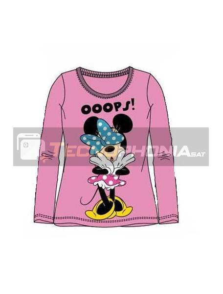 Camiseta manga larga niña Minnie Mouse - Ooops! Talla 6