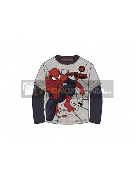 Camiseta manga larga niño Spider-man - Super Hero Talla 6