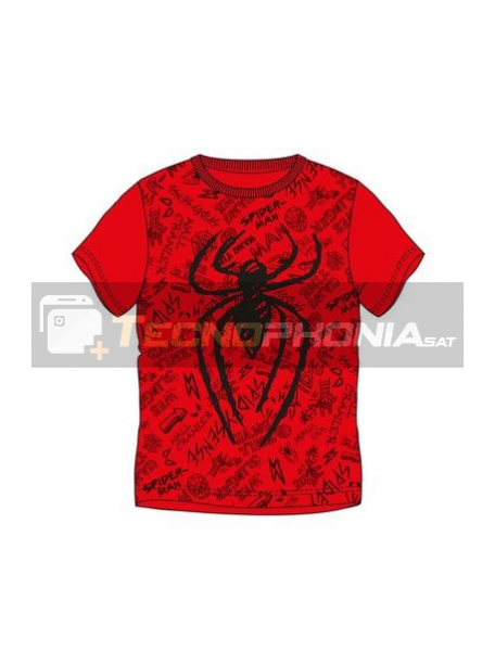 Camiseta niño manga corta Spider-man - araña Talla 12