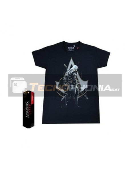 Camiseta Assassin's Creed negra Talla M