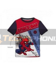 Camiseta niño manga corta Spider-man - Responsability 8 años - 128cm