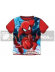 Camiseta niño manga corta Spider-man roja 8 años