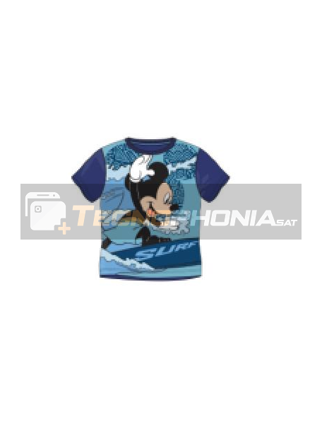 Camiseta niño manga corta Mickey - Surf Talla 6