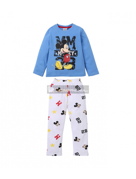 Pijama manga larga niño Mickey Mouse - MM 6 años 116cm