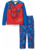Pijama manga larga niño Spider-man azul estampado años 10 140cm