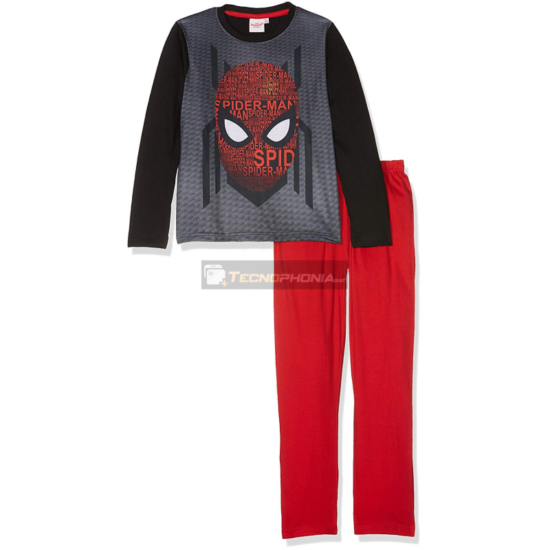 Pantalon chandal niño Spiderman NEGRO 8 años 128cm