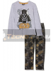 Pijama manga larga niño Star Wars - Drath Vader gris estampado 6 años 116cm