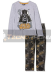 Pijama manga larga niño Star Wars - Drath Vader gris estampado 6 años 116cm