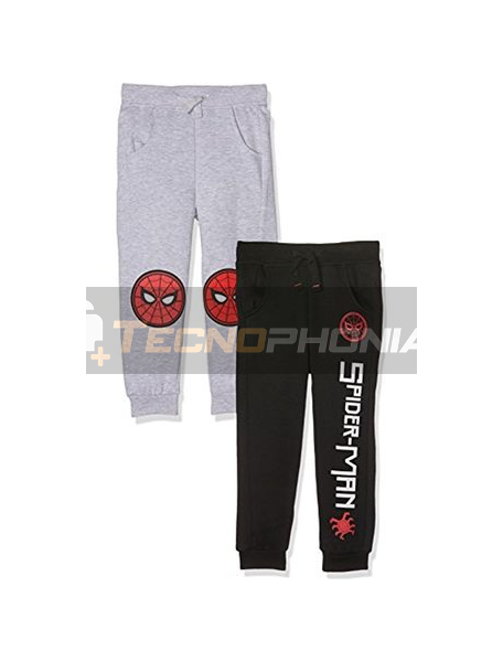 Pantalón chandal niño Spider-man GRIS 6 años 116cm