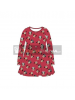 Vestido niña manga larga Minnie Mouse rojo 6 años