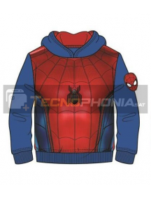 Sudadera Spider-man azul - roja 4 años